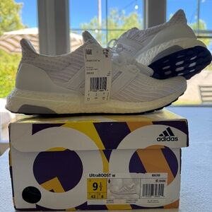 Adidas UltraBOOST Women's 9.5 All White NWT